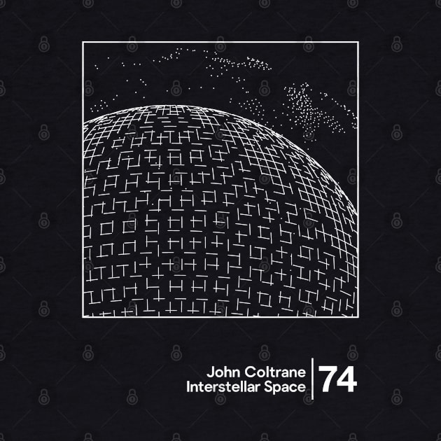 John Coltrane / Minimal Graphic Artwork Design by saudade